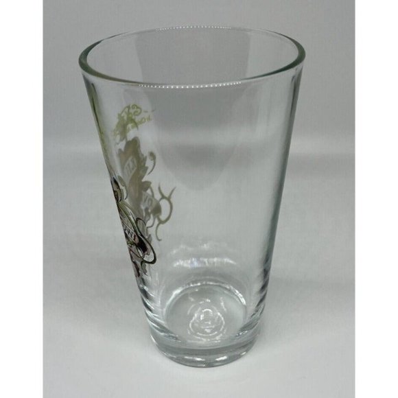Ed Hardy by Christian Audigier 16 Ounce Love Kills Slowly Pint Glass Barware EUC - Picture 4 of 9